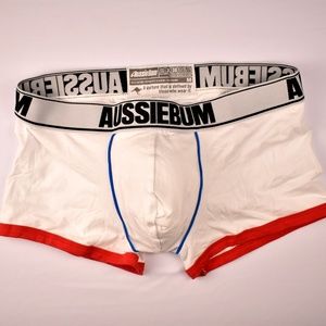 Aussiebum HomeRun White Trunk M Medium